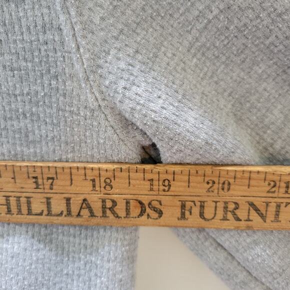 Coleman Men's Sherpa Fleece Lined Long Sleeve Grey Heathered Sweatshirt Small - Picture 8 of 10